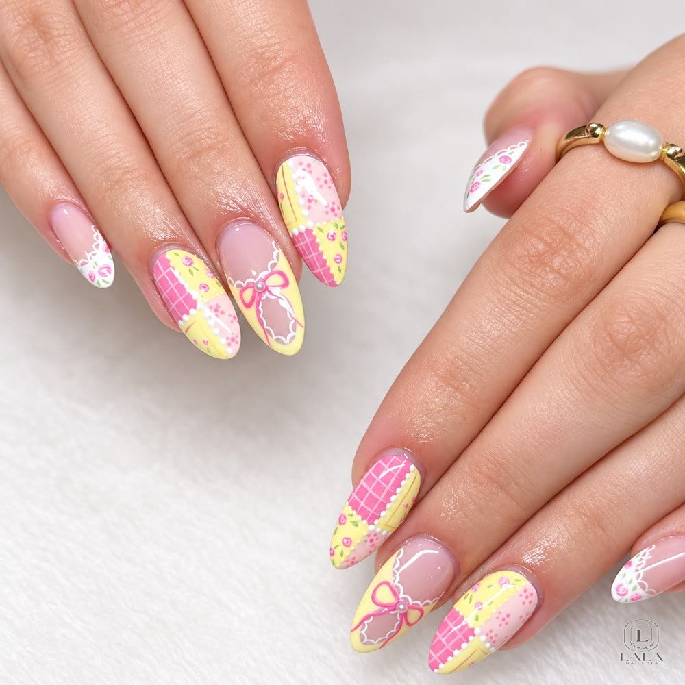 Nail art design 8 by Lala Nails Spa, Winnetka CA