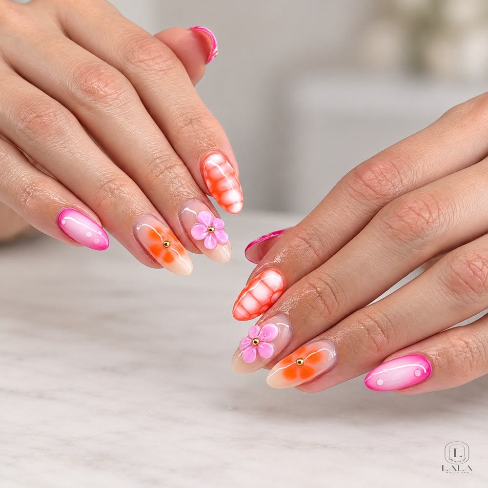 Nail art design 21 by Lala Nails Spa, Winnetka CA