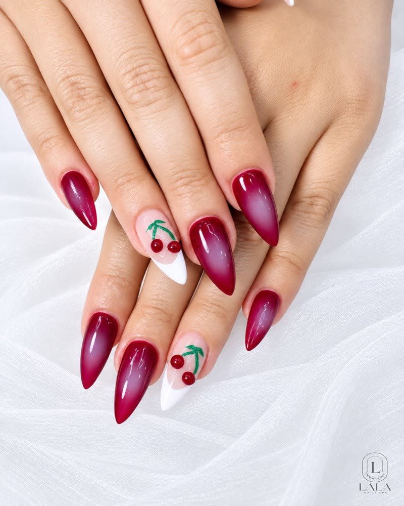 Nail art design 22 by Lala Nails Spa, Winnetka CA