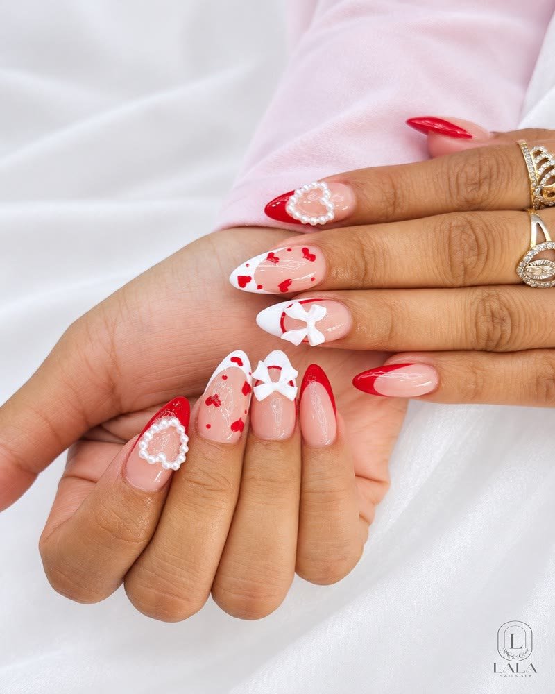 Nail art design 23 by Lala Nails Spa, Winnetka CA