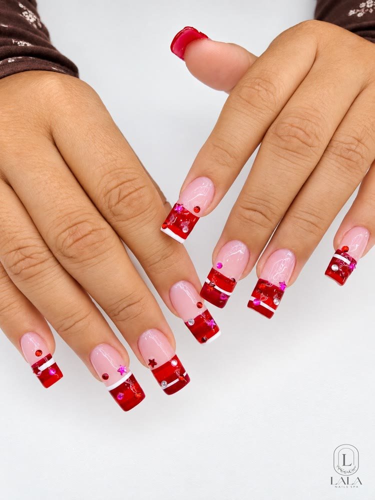 Nail art design 29 by Lala Nails Spa, Winnetka CA