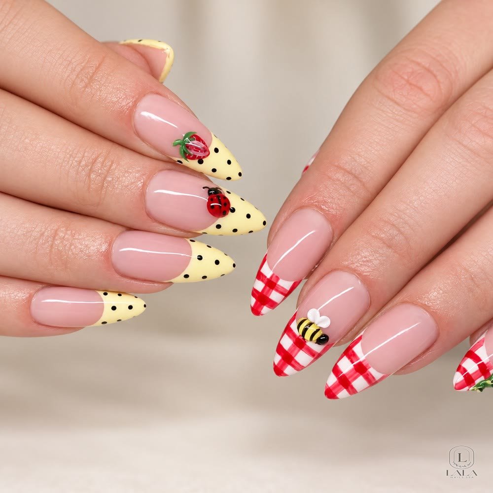 Nail art design 30 by Lala Nails Spa, Winnetka CA