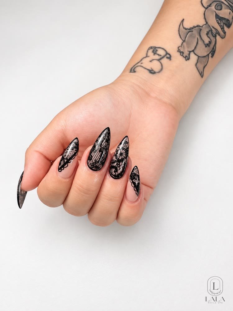 Nail art design 44 by Lala Nails Spa, Winnetka CA
